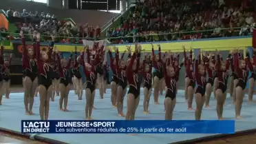 Les subventions Jeunesse et Sport réduites de 25%