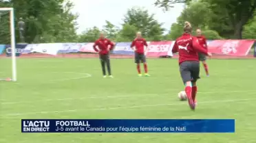 J-5 avant le Canada pour la Nati au féminin
