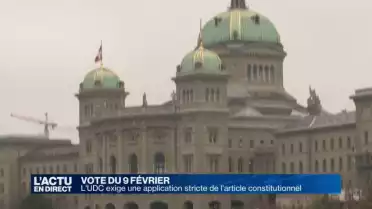 9 février:l&#039;UDC veut une application stricte de l&#039;initiative