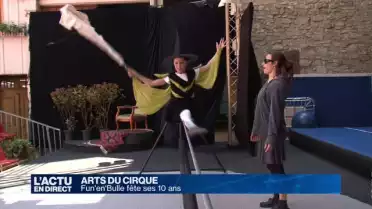 Un spectacle pour les 10 ans du cirque Fun&#039;en&#039;Bulle