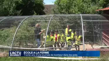 L&#039;école à la ferme fête ses 30 ans et veut plus de soutien