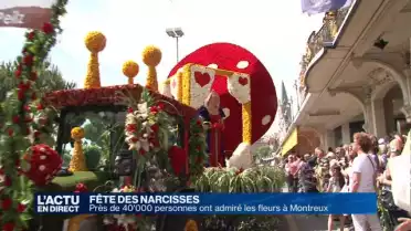 Près de 40'000 personnes ont admiré les fleurs à Montreux