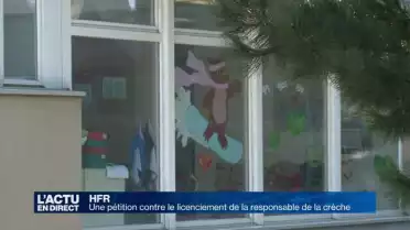 Crèche des Gribouilles: remise d&#039;une pétition