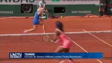 Timea Bacsinszky s&#039;incline en demi-finale de Roland-Garros