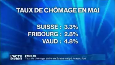 Taux de chômage stable en Suisse malgré le franc fort