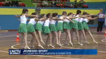 Le budget Jeunesse et Sport augmente pour 2015.