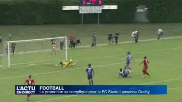 La promotion se complique pour Stade Lausanne-Ouchy