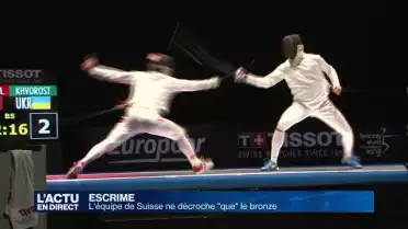L&#039;équipe suisse ne décroche &quot;que&quot; le bronze