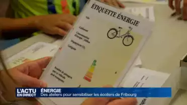 Les élèves fribourgeois apprennent l'importance de l'énergie