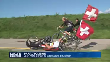 Jean-Marc Berset, le paracycliste boulanger