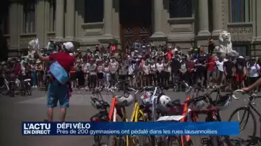 177 jeunes cyclistes pour la finale de Défi Vélo à Lausanne