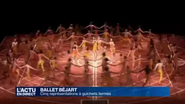 Cinq représentations à guichet fermé pour le Ballet Béjart