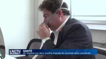 Un vaudois sur deux souffre d&#039;apnée du sommeil