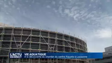 Plongée au coeur du chantier Aquatis à Lausanne