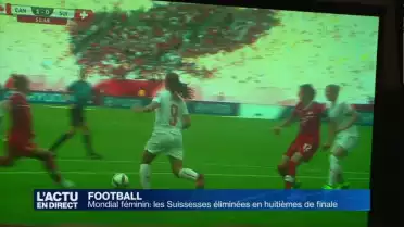 Mondial féminin: La Suisse éliminée en 8èmes de finale