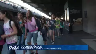 Plus de 50&#039;000 écoliers suisses en vadrouille