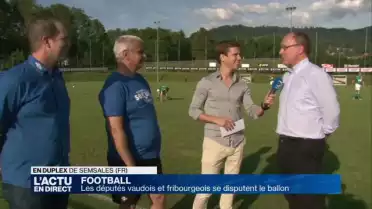 Football: affrontement entre députés vaudois et fribourgeois