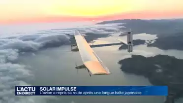 Solar impulse reprend sa route après une longue halte