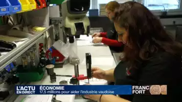 17,5 millions pour aider l&#039;industrie vaudoise