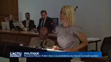 Une nouvelle présidente pour le Grand Conseil vaudois