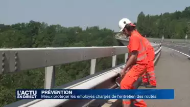 Des mesures pour protéger les ouvriers de la route