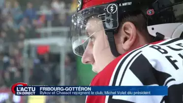 Gottéron: Bykov et Chassot rejoignent le CA, Volet président
