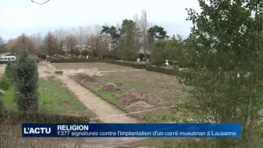 1&#039;377 signatures contre un carré musulman
