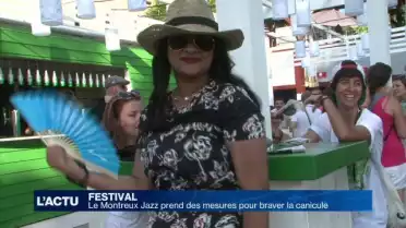 Le Montreux Jazz prend des mesures pour braver la canicule