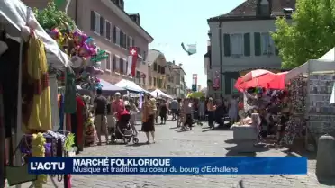 Musique et tradition au coeur du bourg d&#039;Echallens