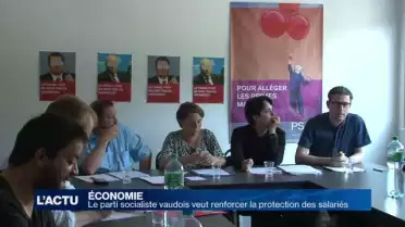 L&#039;économie vaudoise préoccupe le parti socialiste vaudois