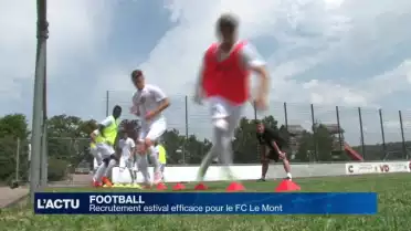Recrutement estival efficace pour le FC Le Mont