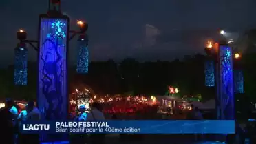 Bilan positif pour le 40ème anniversaire de Paléo