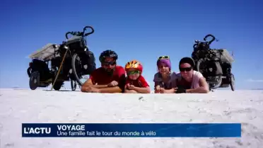 Découvrir le monde en famille et à vélo