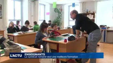 Un débat sur la formation des enseignants romands