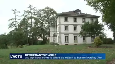 Une pétition contre un centre de requérants à Grolley (FR)