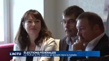 Fédérales: PLR et PS vaudois se lancent dans la campagne