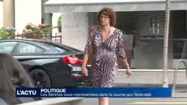 Les femmes sous-représentées dans la course aux fédérales