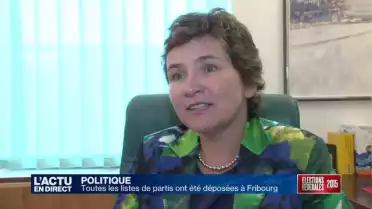 Fédérales: toutes les listes ont été déposées à Fribourg