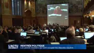 Les importants dossiers qui occuperont les députés vaudois