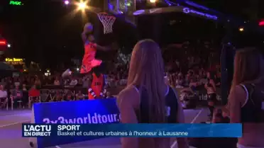 Le basket et les cultures urbaines à l&#039;honneur à Lausanne