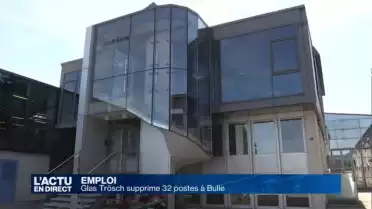 Glas Trösch à Bulle licencie 32 personnes