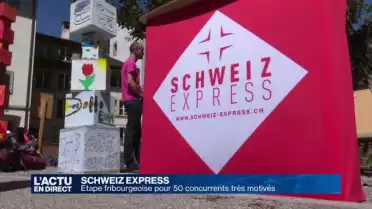 Etape fribourgeoise pour le Schweiz Express