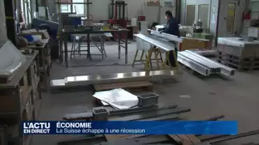 La Suisse échappe à une récession