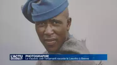 Le travail du Suisse Joël Tettamanti exposé à Bienne