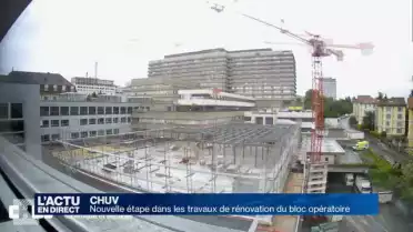 Pose de la première pierre pour le bloc opératoire du CHUV