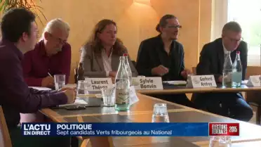 Les Verts fribourgeois présentent leurs candidats