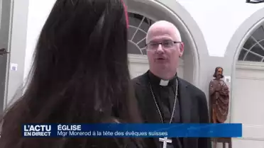 Mgr Morerod président de la Conférence des évêques suisses