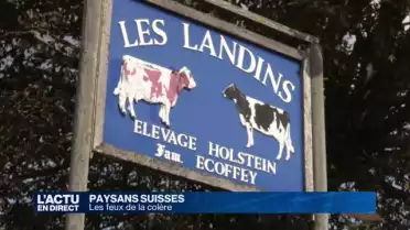 Des paysans suisses vont allumer des feux samedi