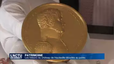 Les trésors du château de Hauteville dévoilés au public