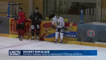 Les derniers réglages avant la reprise pour Gottéron